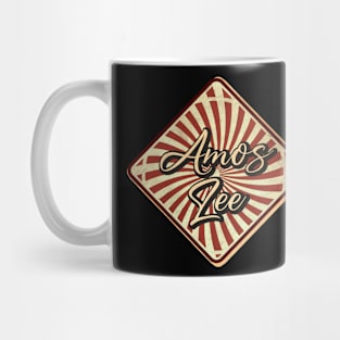 Amos Lee vintage design on top Mug